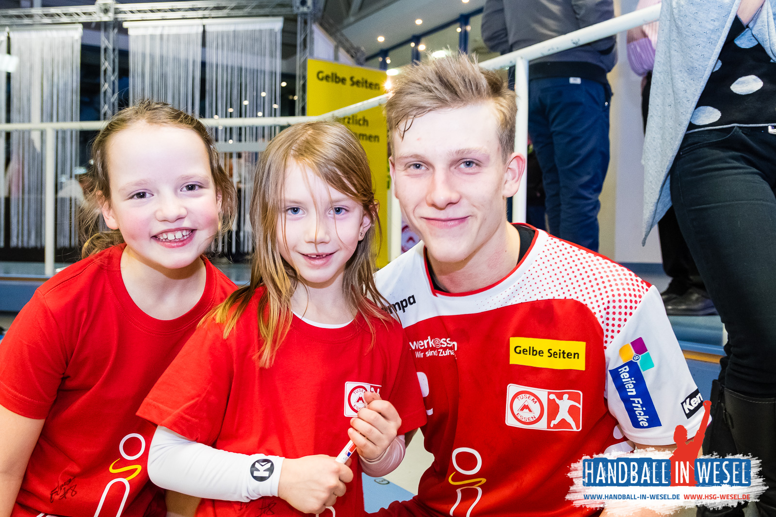 HSG Wesel E-Jugend / Einlaufkids TUSEM Essen 2017